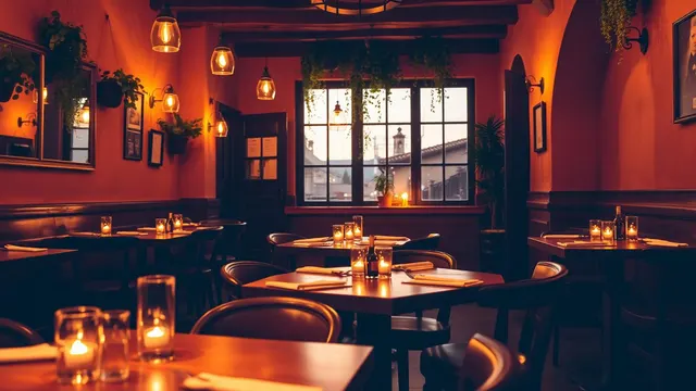 Exempel på en restaurangsajt med bokning